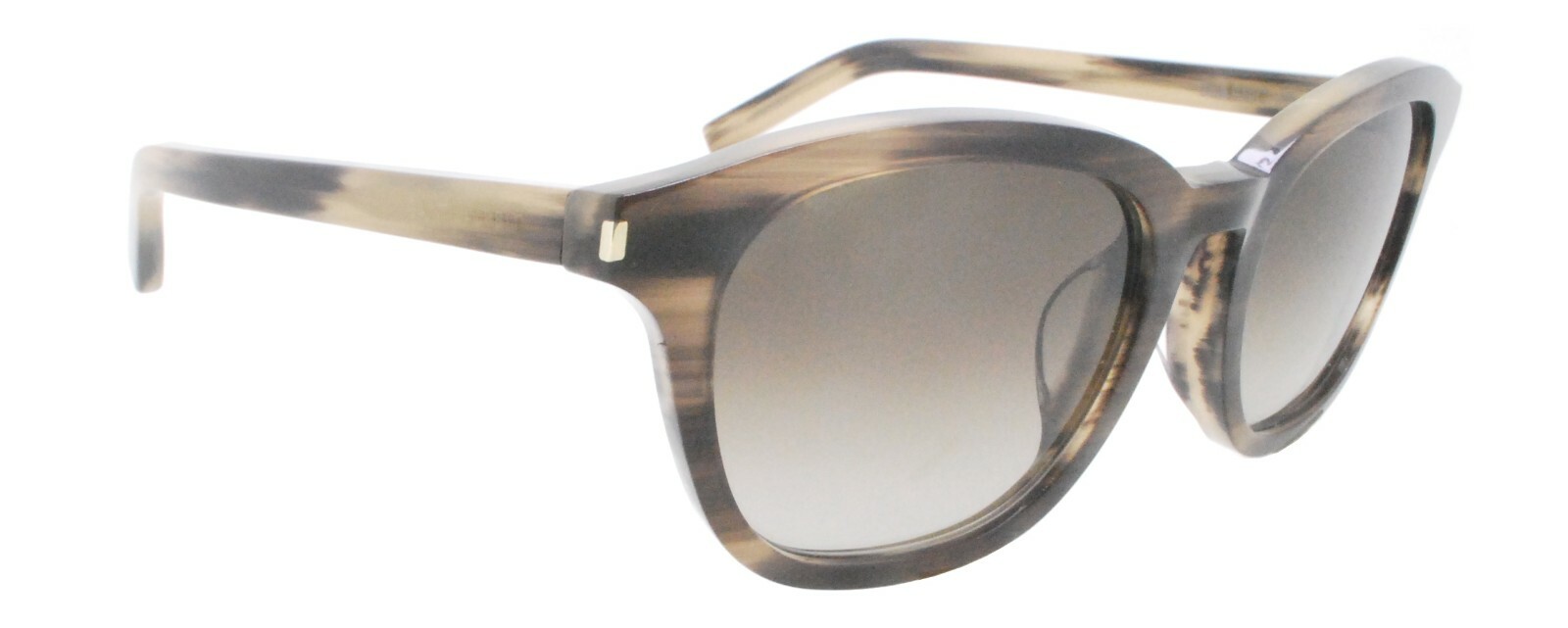 Occhiali da sole nuovi autentici Yves Saint Laurent YSL CLASSIC 1 F WT3HA Italia grigi NOS