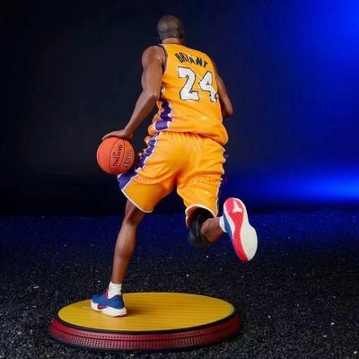 New Basketball Star Lakers Kobe Bryant Roaring 34cm PVC Figure Statue Boxed Gift