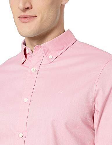 Calvin Klein Herren Langarm Baumwolle Stretch Freizeit Button Down Oxford XXL. - Bild 3 von 4
