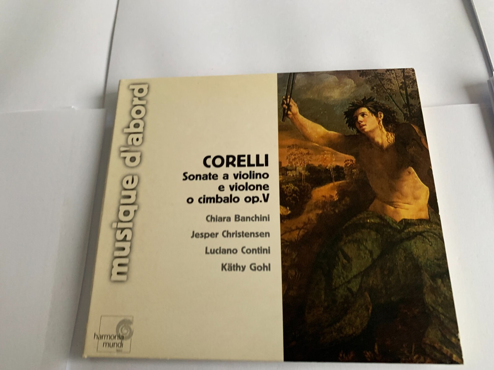 Corelli: Sonate a violino violone o imbalo Op. 5  Chiara Banchini CD EX/EX [B31]