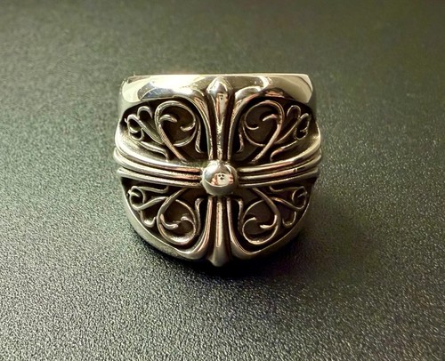 Chrome Hearts Classic Oval 925 sterling silver ring style