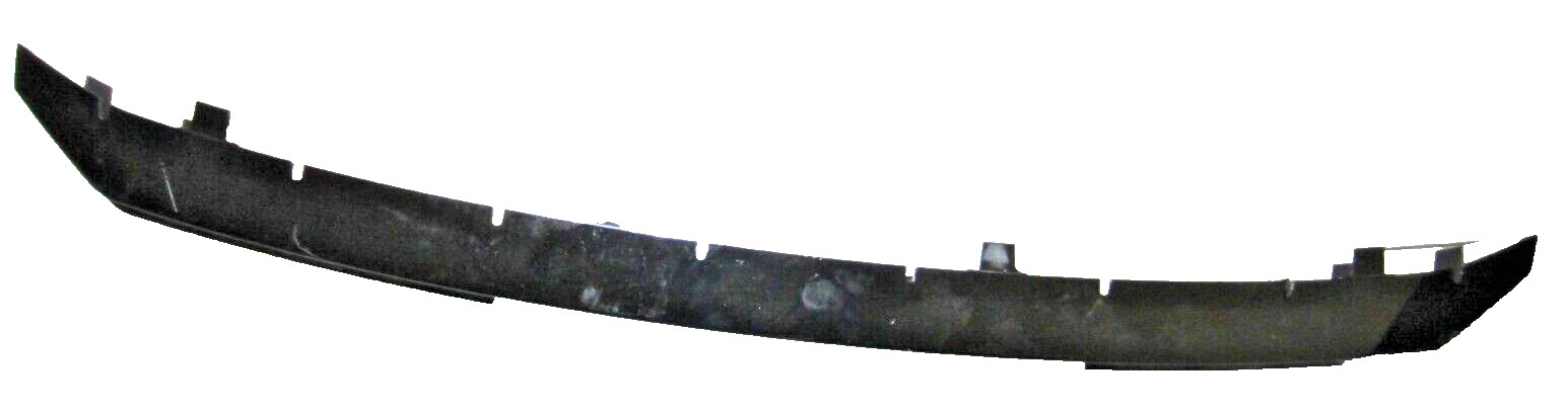 17-19  Audi R8 FRONT BUMPER LICENSE SUPPORT BRACKET BLACK GLOSSY 420.807.285.A