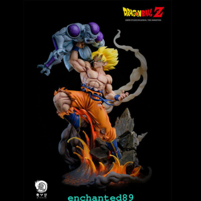RYU Studio Dragon Ball Goku VS Frieza Resin Model Painted Statue In Stock H45cm