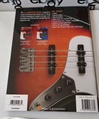 Hal Leonard Bass Method Book 1 2nd Edition Bass Method Book by Ed