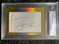 2017 Leaf Executive Collection Vince Carter Auto Cut Signatures #1/1