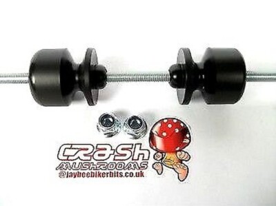 DUCATI Monster 797 CRASH MUSHROOMS REAR AXLE SLIDERS BOBBINS BUNGS PADDOCK S4G