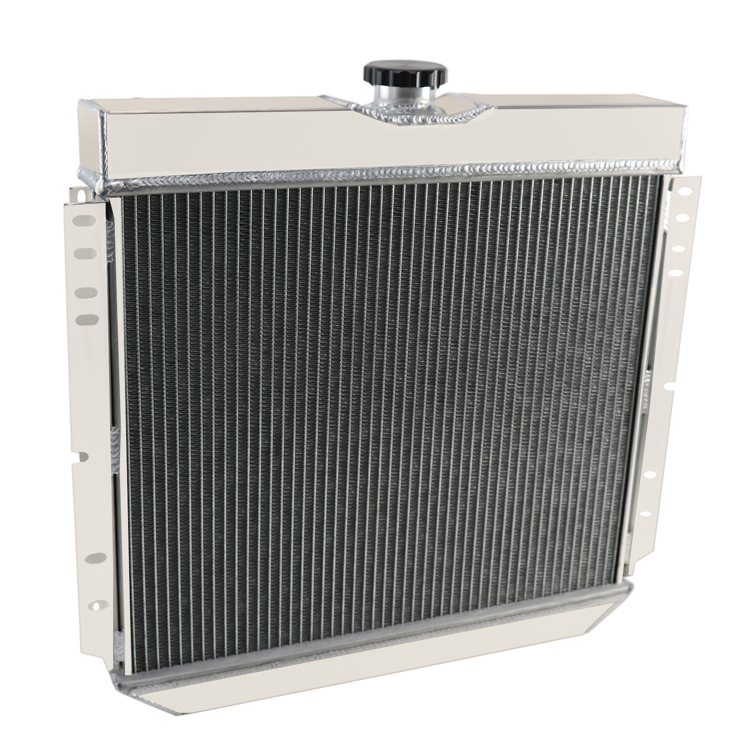3Rows Aluminum Radiator Fit 1969-70 Ford Mustang 1970-77 Maverick Mercury Cougar thumbnail 7