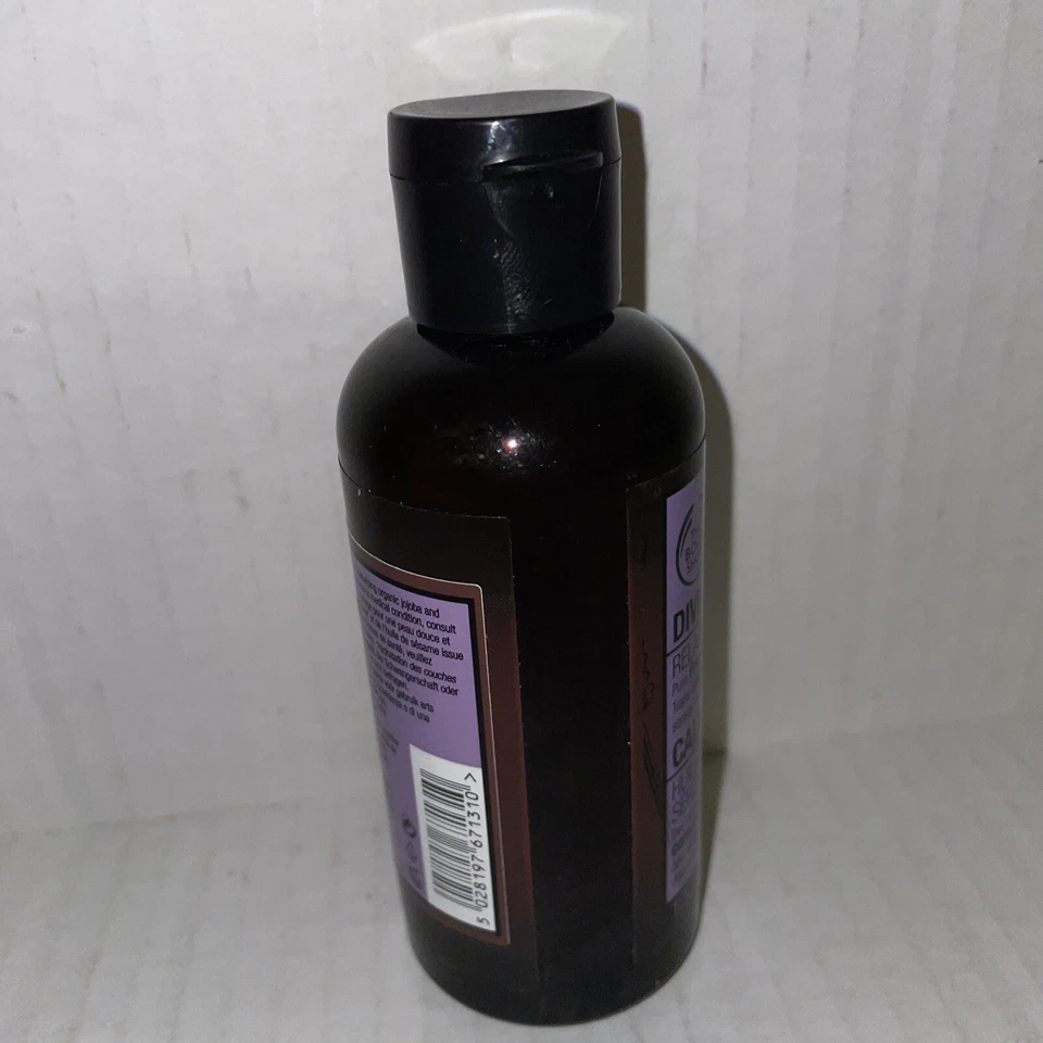 Aceite de masaje relajante The Body Shop DIVINE CALM 3,3 oz/100 ml RARO Foto 2 de 4