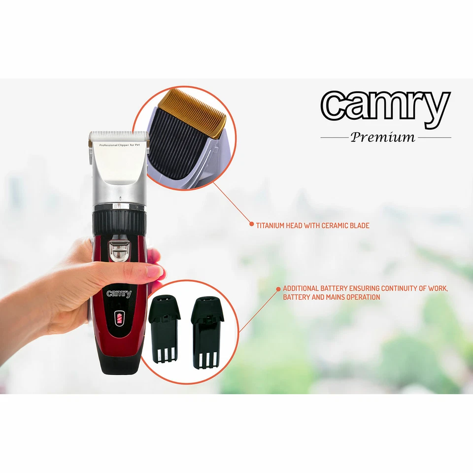Tondeuse pour Chiens/Animaux de Compagnie électrique Faible Bruit et Vibration 3 - Photo 3/4