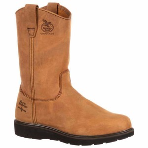 men's pull on casual boots