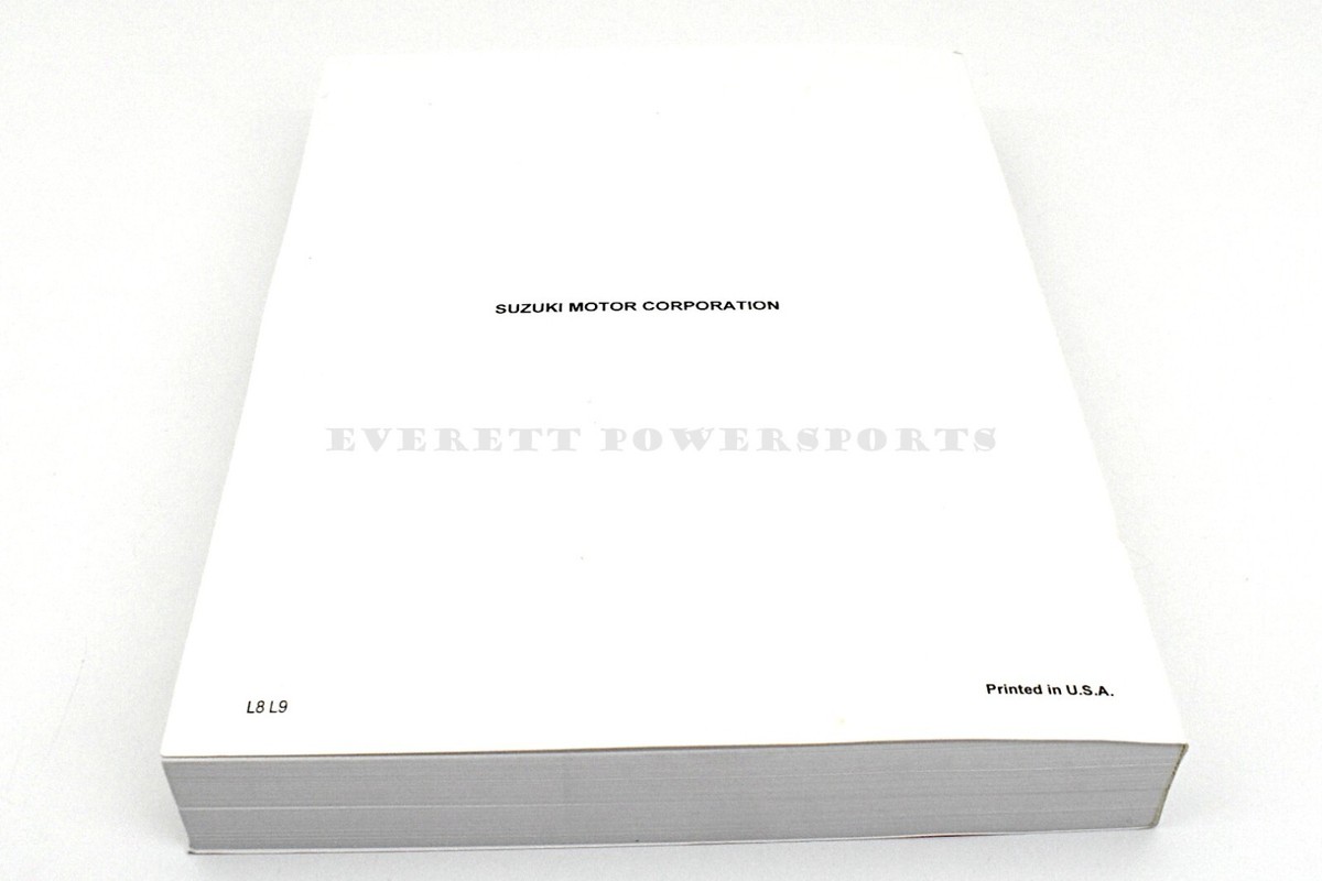 SUZUKI UL250 サービスマニュアル Suzuki 2017 RM-Z 250 Service Manual