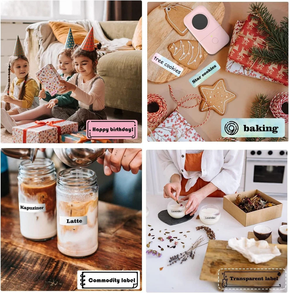 Portable Bluetooth Label Maker D30 Mini Handheld Printer Portable Bluetooth Label Maker D30 Mini Handheld Printer