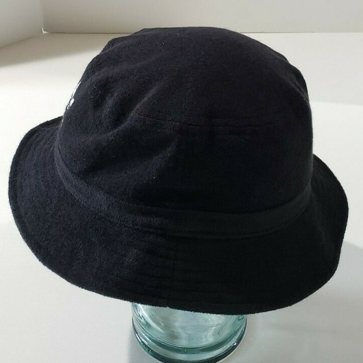 ADIDAS Unisex Originals Terry Bucket Hat Black White Logo 