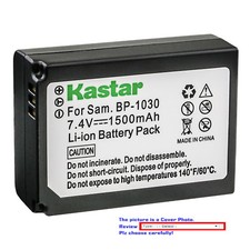 Kastar Replacement Battery for Samsung BP1030 BP1130 Samsung NX210 Camera