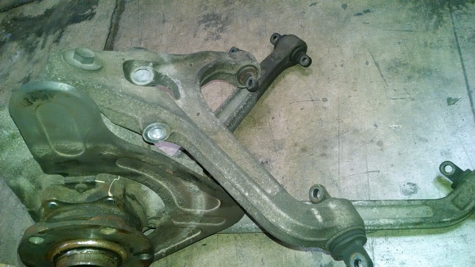 LAMBORGHINI GALLARDO SUSPENSION TRACK CONTROL ARM HUB OEM 