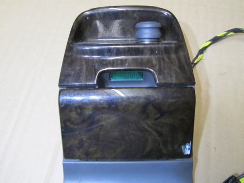 VOLVO V70 I Aschenbecher Mittelkonsole hinten 9164954 Holzdekor Vogelaugenahorn - Bild 2 von 5