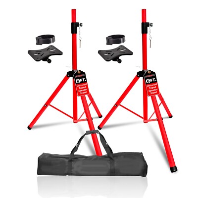 5Core PAIR Speaker Stand Tripod DJ PA Pro Stands 40