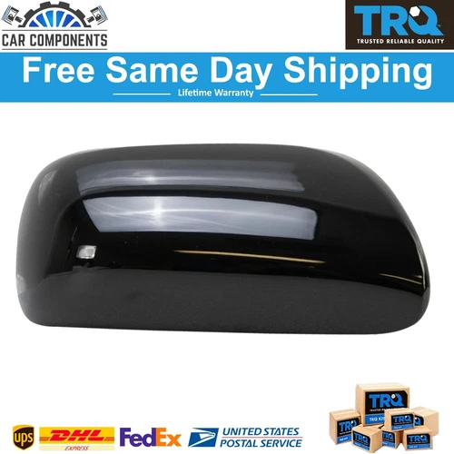 TRQ Exterior Mirror Cap Cover Passenger Side For 2009-2014 Toyota Corolla Matrix