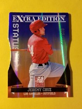 JEREMY CRUZ * 025/100 * STATUS RC ROOKIE #172 LA ANGELS * 2011 DONRUSS ELITE MLB