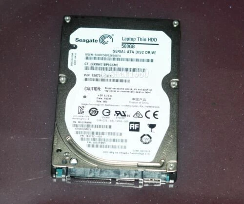 ST500LM021 Seagate 500GB 7200RPM 6.0Gb/s 2.5" 7mm SATAIII Laptop Hard Drive - Image 2 of 4