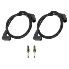 Spark Plug & Wire Cap Fit For Can Am Renegade 800 800R 2007-2015 ATV 15in/24.4in