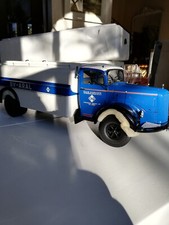 LKW Modell 1:18 Minichamps Mercedes Benz L 6600 Rungenwagen Sägewerk 1950 in OVP