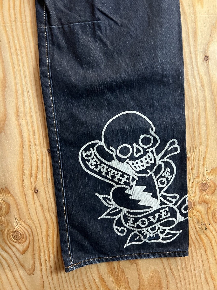 italy製 skull studs design denim jeans SKULL DENIM STUD PANT – trashandvaudeville