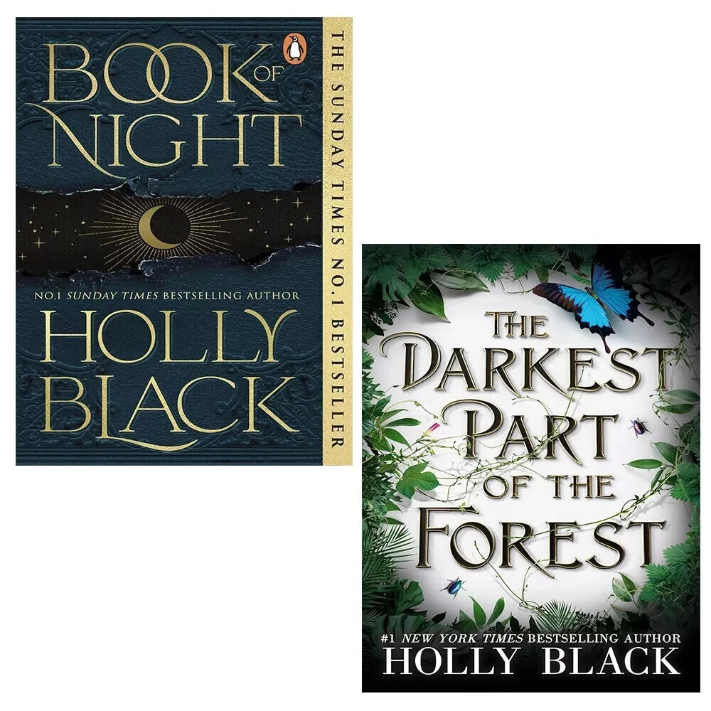 Holly Black Collection 2 Books Set Darkest Part of the Forest, Book of Night