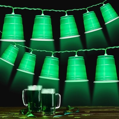Miniature Shot Cups String Lights, Mini Party Cup Lights Hiboom 6.56 Feet