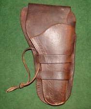 Antique Mexican Double Loop Holster fits Medium Frame Revolver