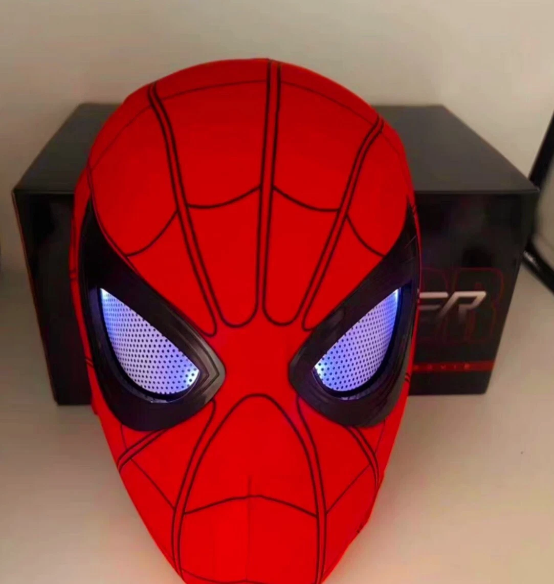 すぐ発送2023 スパイダーマン 目が動き光る spider-man mask