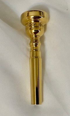 LASKEY 84MD Trumpet mthp GOLD PLATE 27 throat
