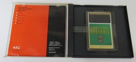 WORLD CLASS BASEBALL  TURBO GRAFX 16 GAME COMPLETE