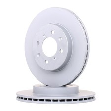 2x ATE Bremsscheiben Vorne für HONDA CIVIC VII Hatchback (EU, EP, EV)