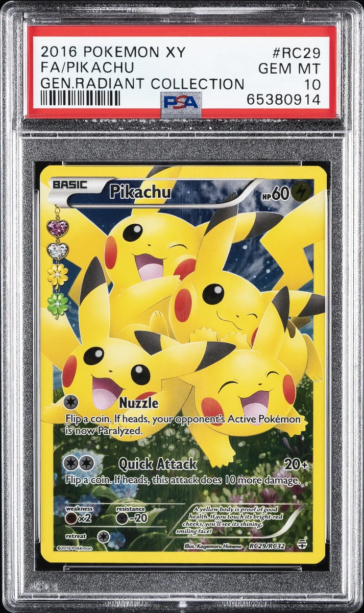 Pikachu Pokémon TCG Generations Individual Collectible Card Game