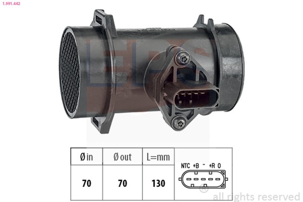 Luftmassenmesser EPS 1.991.442 FüR Mercedes S202 W202 Klasse CLK A208 C208 Model-image