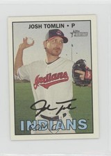 2016 Topps Heritage High Number Mini 48/100 Josh Tomlin #679 fm0