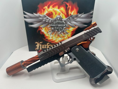 #ad BRAND NEW 5.1 Hi Capa Airsoft Custom Harley Davidson Build Gas Blowback Pistol $800.00