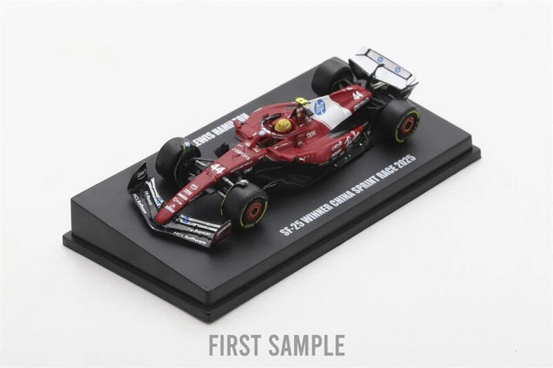 Looksmart 1:64 Scuderia SF-25 Winner China Sprint Race#44-Lewis Hamilton Car - Image 2 of 3