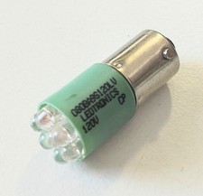 LEDTRONICS BSD-1319-006 LED BULB GREEN MINIATURE BAYONET BASE BIN80