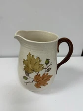 METLOX - POPPYTRAIL -  "Woodland Gold" 64 Oz Pitcher 8" tall