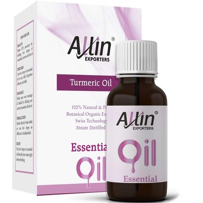 Allin Exporters Kurkuma Ätherisches Öl Für Haut Und Haare 15ml