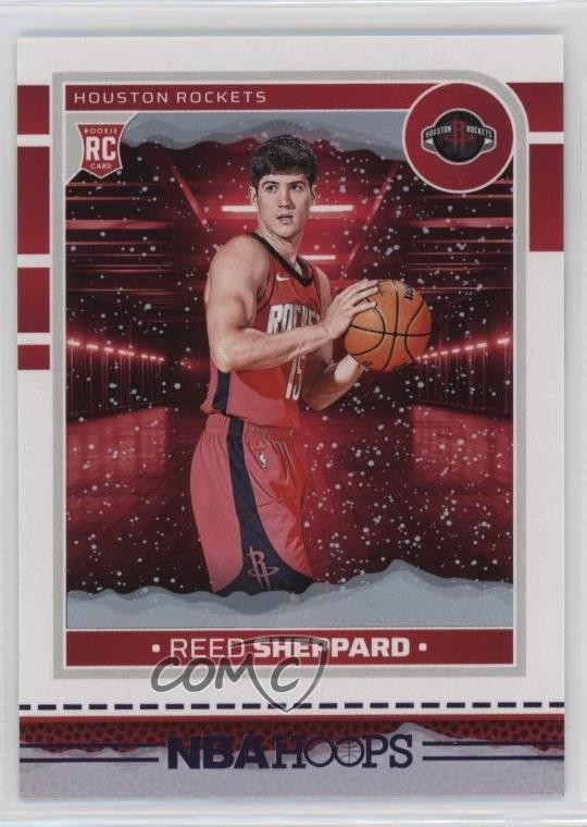 2024-25 Panini NBA Hoops Rookies Purple Winter Reed Sheppard #233 1lm5