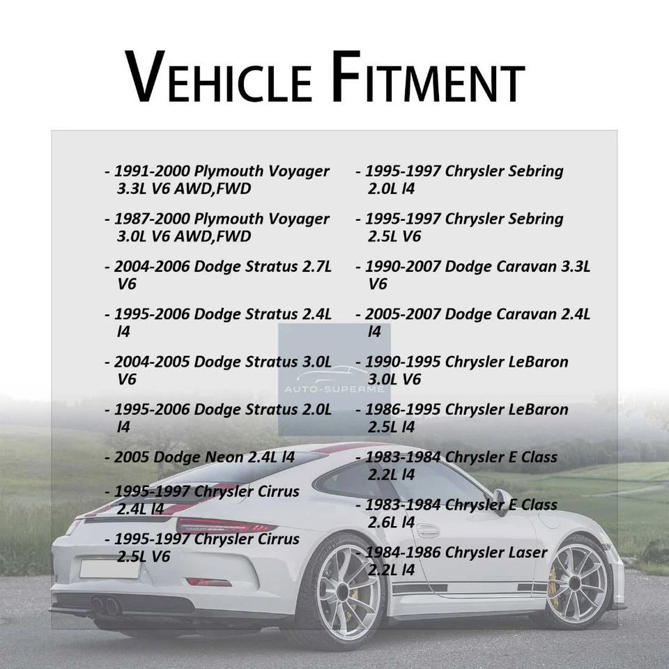 Sello diferencial de transmisión manual 2 piezas para Dodge Omni 1981-1990 Foto 4 de 4