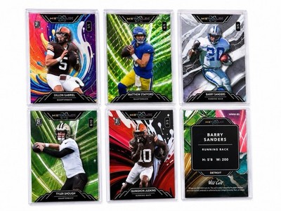 Wild Card MetalLIX LVL 2025 Football Rookie Card Lot 5 Gabriel Stafford +