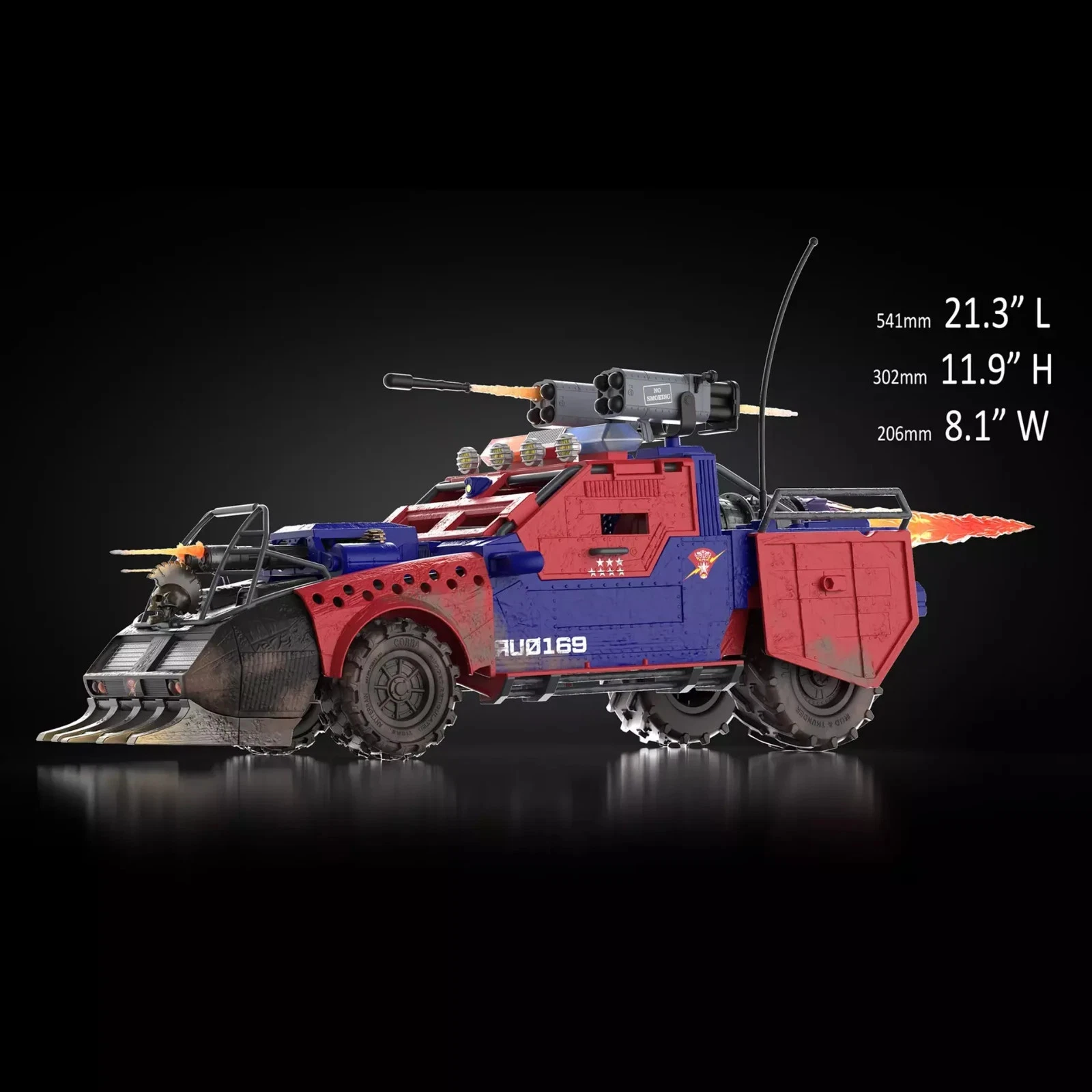 GI JOE CLASSIFIED THUNDER MACHINE - HASBRO GI JOE THUNDER MACHINE *PREORDER ITEM - product detail image 4
