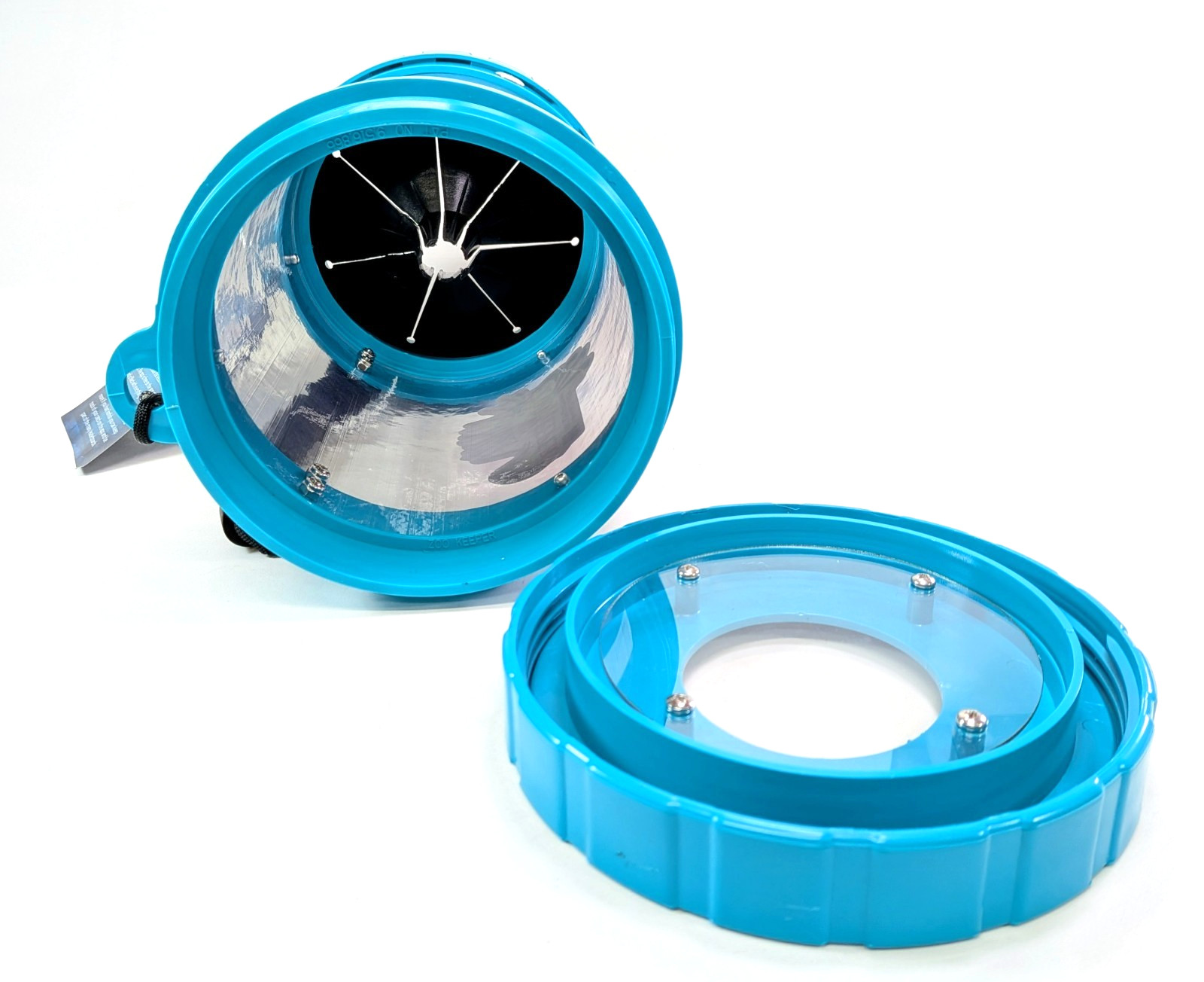 ZooKeeper 12" Lionfish & Marine Debris Containment Unit Teal Scuba Dive Locker