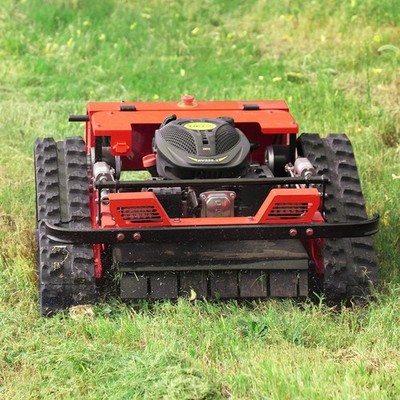 45° Climb RC Lawn Mower 500mm Cutting Width 225CC Tracked Mower Free Shipping