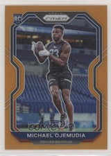 2020 Panini Prizm Rookie Orange Prizm 114/249 Michael Ojemudia #317 0o6v