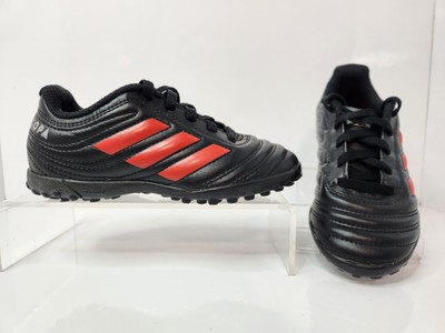 Adidas Copa 19.4 TF - Junior Kids Size 10.5K - Indoor Turf Cleats - Black & Red